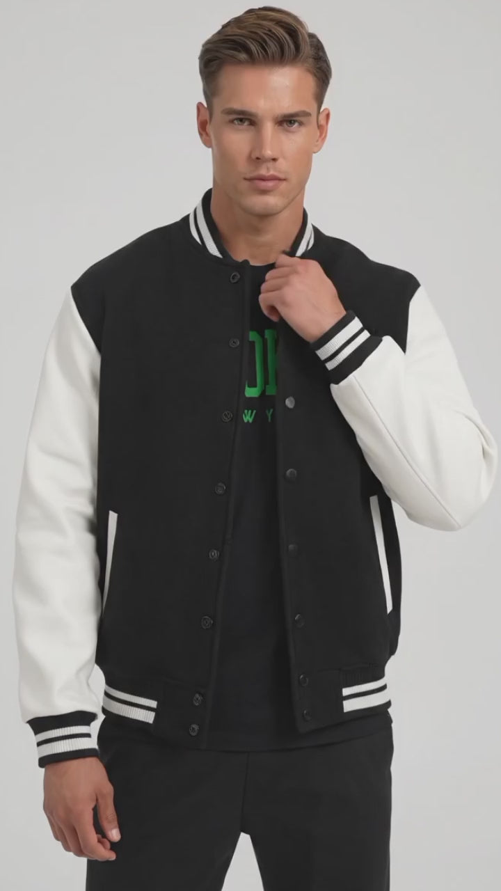 Collage Varsity Jacket